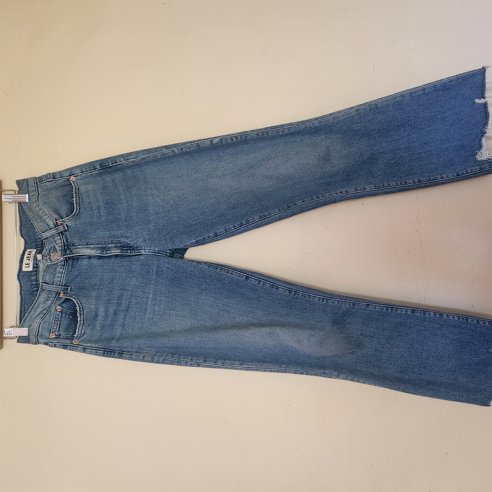 Le Jean Cropped Flare